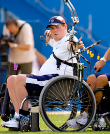 aaron cross archery shooting